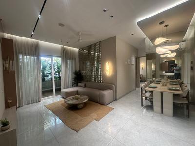 Living Room Image of 1250 Sq.ft 2 BHK Apartment / Flat for sale in Kohinoor Westview Reserve, Wakad Pune for Rs. 9500000