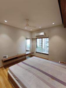 Bedroom Image of 3250 Sq.ft 4 BHK Apartment / Flat for rent in Adani Water Lily Phase 5, Shantigram Ahmedabad for Rs. 100000