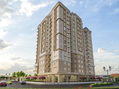 Image of 744 Sq.ft 1 BHK Apartment / Flat for sale in Sector 16 A, Navi Mumbai for Rs. 10000000