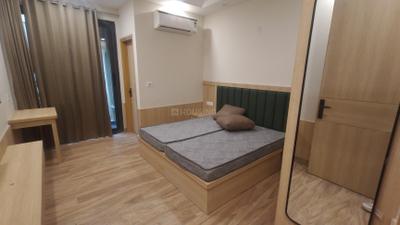 Bedroom Image of 1000 Sq.ft 1 BHK Builder Floor for rent in Sector 46 Gurgaon for Rs. 36000