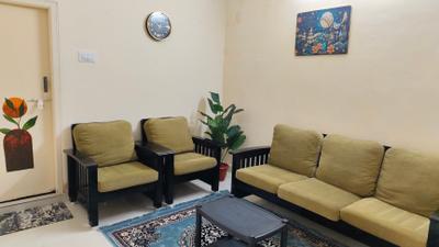 Living Room Image of 510 Sq.ft 1 BHK Apartment / Flat for rent in Begumpet Hyderabad for Rs. 22000