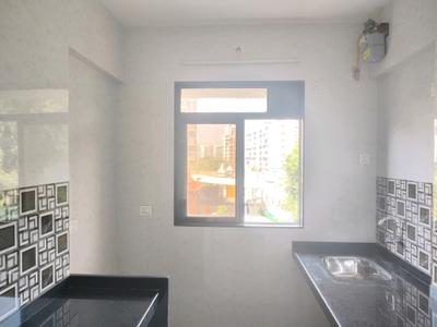 Kitchen Image of 600 Sq.ft 1 BHK Apartment / Flat for rent in Sahil Pride Residency Daffodil, Kasarvadavali Thane for Rs. 24999