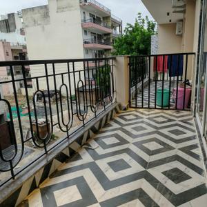Balcony Image of 800 Sq.ft 1 RK Studio for rent in Sector 51 Gurgaon for Rs. 28000