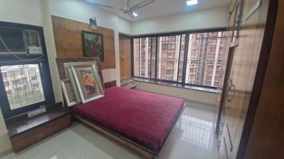 Bedroom Image of 1550 Sq.ft 3 BHK Apartment / Flat for rent in Samarth Aangan, Andheri West Mumbai for Rs. 160000
