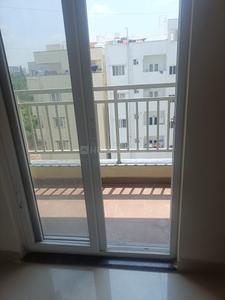 Balcony Image of 650 Sq.ft 1 BHK Builder Floor for rent in Whitefield Bengaluru for Rs. 18500