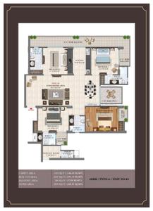 Image of 2895 Sq.ft 4 BHK Apartment / Flat for sale in SG Vista, Raj Nagar Extension, Ghaziabad for Rs. 23500000