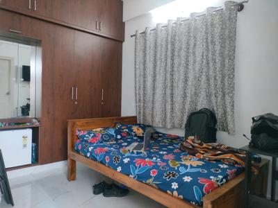 Bedroom Image of 350 Sq.ft 1 RK Apartment / Flat for rent in Doddanekundi Bengaluru for Rs. 16000