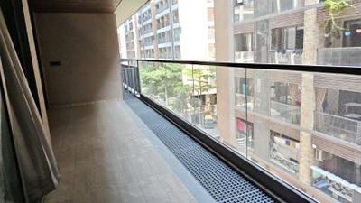 Balcony Image of 3600 Sq.ft 3.5 BHK Apartment / Flat for rent in Shlokam Sharnam, Sargasan Gandhinagar for Rs. 45000