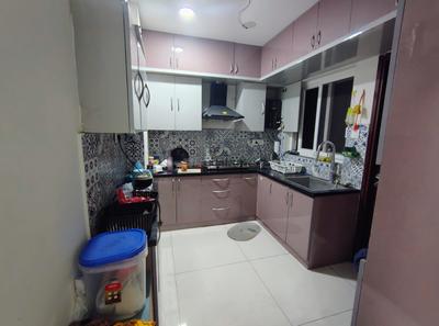 Kitchen Image of 1760 Sq.ft 3 BHK Apartment / Flat for rent in Vasavi GP Trends, Maqtha Kousarali Hyderabad for Rs. 60000