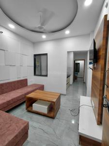 Hall Image of 550 Sq.ft 1 BHK Builder Floor for rent in Mahalakshmi Nagar Indore for Rs. 19000