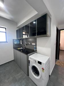 Kitchen Image of 575 Sq.ft 1 BHK Apartment / Flat for rent in Vyttila Kochi for Rs. 35000