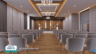 Hall Image of 1325 Sq.ft 2 BHK Apartment / Flat for sale in Aparna Cyber Shine, Osman Nagar Hyderabad for Rs. 11000000