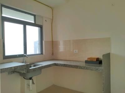 Kitchen Image of 590 Sq.ft 1 BHK Apartment / Flat for rent in Raymond Realty Ten X Habitat, Thane West Thane for Rs. 33000