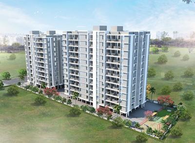Image of 770 Sq.ft 2 BHK Apartment / Flat for sale in Aakar Indigo Phase 1, Charholi Budruk, Pune for Rs. 5200000