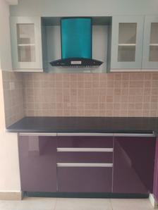 Kitchen Image of 695 Sq.ft 1 BHK Apartment / Flat for rent in Shriram Signiaa, Electronic City Bengaluru for Rs. 27000