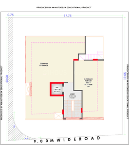 Image of 2150 Sq.ft 4 BHK Apartment / Flat for sale in Pathardi Phata, Nashik for Rs. 10000000