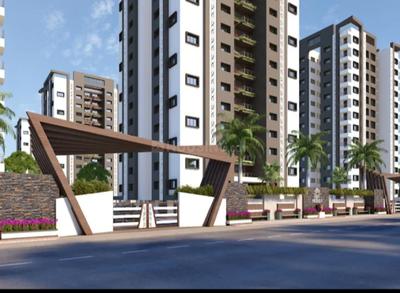 Image of 1738 Sq.ft 3 BHK Apartment / Flat for sale in Happy Home Nakshatra Nebula, Rander, Surat for Rs. 6351000