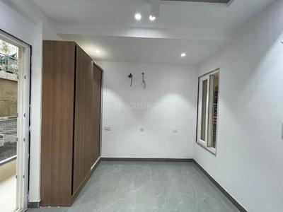 Bedroom Image of 900 Sq.ft 3 BHK Builder Floor for rent in Chhattarpur New Delhi for Rs. 32000