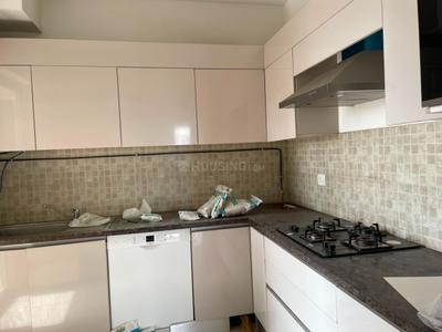 Kitchen Image of 1545 Sq.ft 3 BHK Apartment / Flat for sale in Godrej Woods Phase 1, Sector 43 Noida for Rs. 32600000