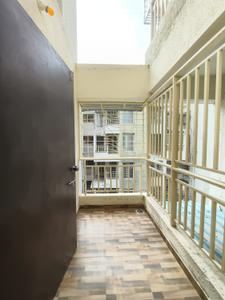 Balcony Image of 1000 Sq.ft 2 BHK Apartment / Flat for rent in 38 Park Majestique, Undri Pune for Rs. 19000