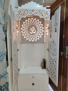 Pooja Room Image of 1500 Sq.ft 2 BHK Builder Floor for rent in Serilingampally Hyderabad for Rs. 38000