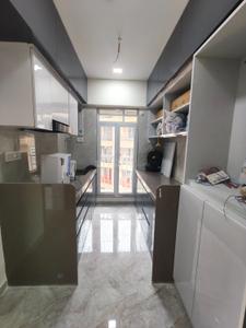 Kitchen Image of 549 Sq.ft 2 BHK Apartment / Flat for rent in Shraddha Vardaan, Bhandup West Mumbai for Rs. 42000