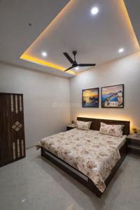 Bedroom Image of 1300 Sq.ft 3 BHK Builder Floor for rent in Jaisinghpura Jaipur for Rs. 25000