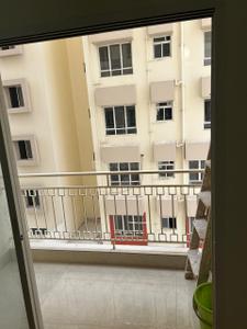 Balcony Image of 673 Sq.ft 2 BHK Apartment / Flat for rent in Loharuka Green Heights 2, Rajarhat Kolkata for Rs. 23000