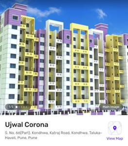 Image of 1004 Sq.ft 2 BHK Apartment / Flat for sale in Ujwal Corona, Kondhwa Budruk, Pune for Rs. 9500000