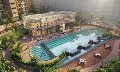 Image of 1119 Sq.ft 2 BHK Apartment / Flat for sale in Purple Park Pebbles Phase I, Bhugaon, Pune for Rs. 7911200