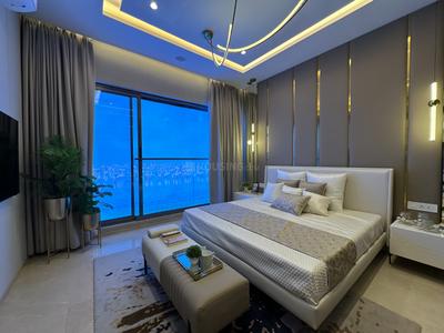 Bedroom Image of 1900 Sq.ft 4 BHK Apartment / Flat for sale in L And T The Gateway, Sewri Mumbai for Rs. 107000000
