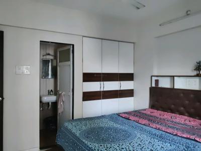 Bedroom Image of 533 Sq.ft 1 BHK Apartment / Flat for rent in Kasarvadavali Thane for Rs. 18000