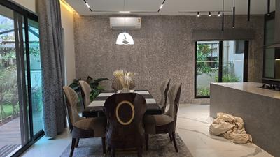 Dining Area Image of 4900 Sq.ft 4.5 BHK Villa for rent in Brigade Orchards Pavilion Villas, Boodihal Bengaluru for Rs. 250000