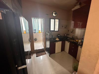 Kitchen Image of 950 Sq.ft 2 BHK Apartment / Flat for rent in Kushal Aboli Apartments, Rajendra Nagar Nagpur for Rs. 23000