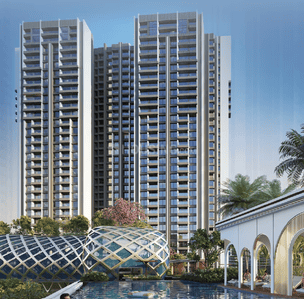 Image of 1400 Sq.ft 3 BHK Apartment / Flat for sale in The Address By GS Wadala, Sion, Mumbai for Rs. 40000000