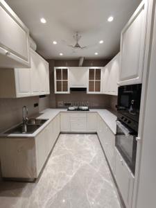 Kitchen Image of 1900 Sq.ft 3 BHK Builder Floor for sale in Kirti Nagar New Delhi for Rs. 42500000