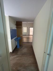 Kitchen Image of 1000 Sq.ft 2 BHK Builder Floor for rent in Hebbal Kempapura Bengaluru for Rs. 25000