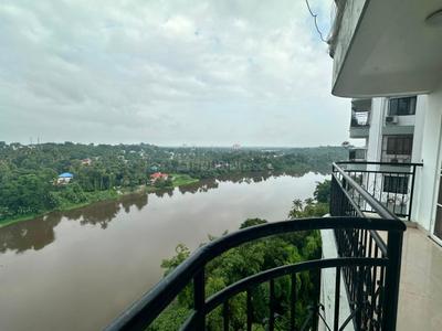 Balcony Image of 2500 Sq.ft 4 BHK Apartment / Flat for rent in Aluva Kochi for Rs. 65000