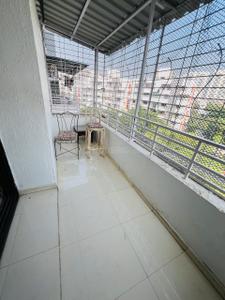 Balcony Image of 1400 Sq.ft 3 BHK Apartment / Flat for rent in Gulmohar City, Kharadi Pune for Rs. 52000