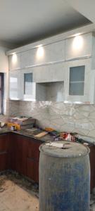 Kitchen Image of 1375 Sq.ft 3 BHK Apartment / Flat for rent in Azea Botanica, Vrindavan Yojana Lucknow for Rs. 28000