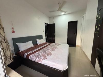 Bedroom Image of 1350 Sq.ft 3 BHK Apartment / Flat for rent in Kashish Park Tower, Dharamveer Nagar Thane for Rs. 70000