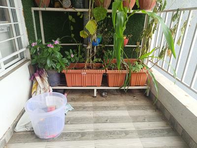 Balcony Image of 984 Sq.ft 2 BHK Apartment / Flat for sale in Ravet Pune for Rs. 7600000