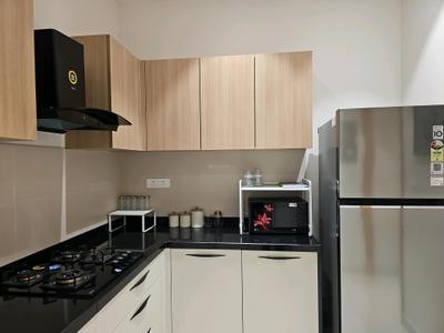Kitchen Image of 1400 Sq.ft 3 BHK Villa for sale in Nagarkar Emerald Isle, Wagholi Pune for Rs. 11800000