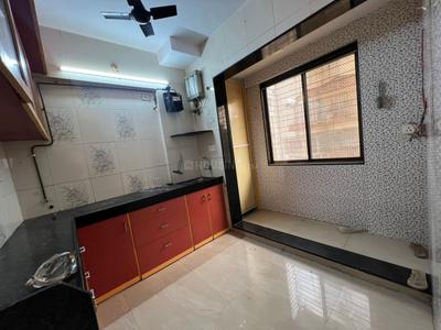 Kitchen Image of 635 Sq.ft 1 BHK Apartment / Flat for sale in Suyash Tower, Kopar Khairane Navi Mumbai for Rs. 9500000