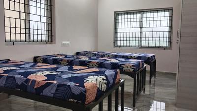 Bedroom Image of SS Bharath Stay in Semmancheri, Chennai