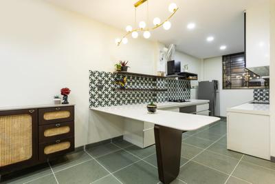 Kitchen Image of 800 Sq.ft 2 BHK Apartment / Flat for rent in Scheme 103 Indore for Rs. 28000