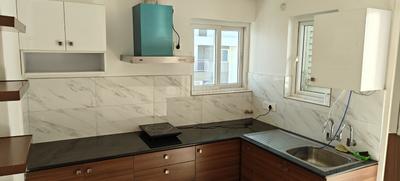 Kitchen Image of 2100 Sq.ft 3 BHK Apartment / Flat for sale in Aparna Sarovar Grande, Nallagandla Hyderabad for Rs. 25000000