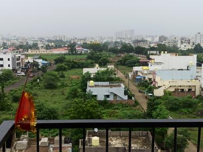 Balcony Image of 1100 Sq.ft 2 BHK Apartment / Flat for rent in Ganeshpeth Colony Nagpur for Rs. 17000