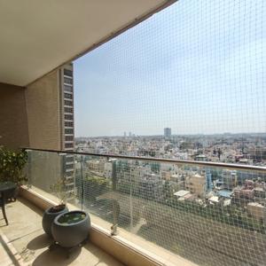 Balcony Image of 3100 Sq.ft 4 BHK Apartment / Flat for rent in Advantage Pebble Bay, RMV Extension Stage 2 Bengaluru for Rs. 200000