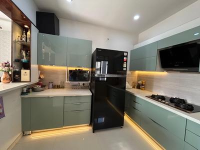 Kitchen Image of 1100 Sq.ft 2 BHK Apartment / Flat for sale in Mohammed Wadi Pune for Rs. 6700000